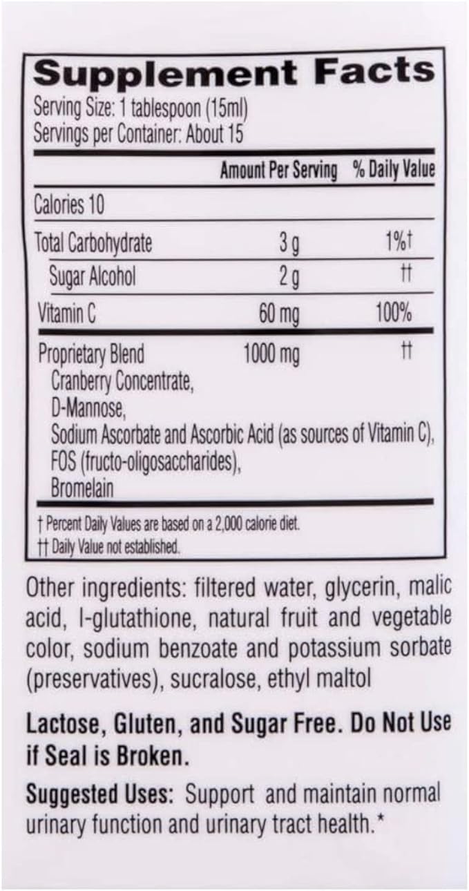 Cystex Urinary Health Maintenance Cranberry 7.6 Fl Oz (Pack of 3)