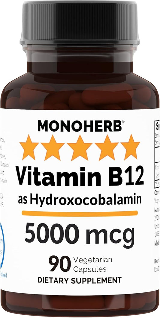 Hydroxo B12 Vitamin 5000mcg, Hydroxocobalamin, Hydroxy B12