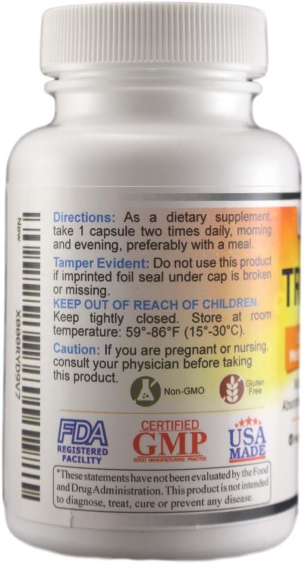 Intrinsic Factor with Folic Acid and Vitamin B-12 1000mcg - 120 Capsules