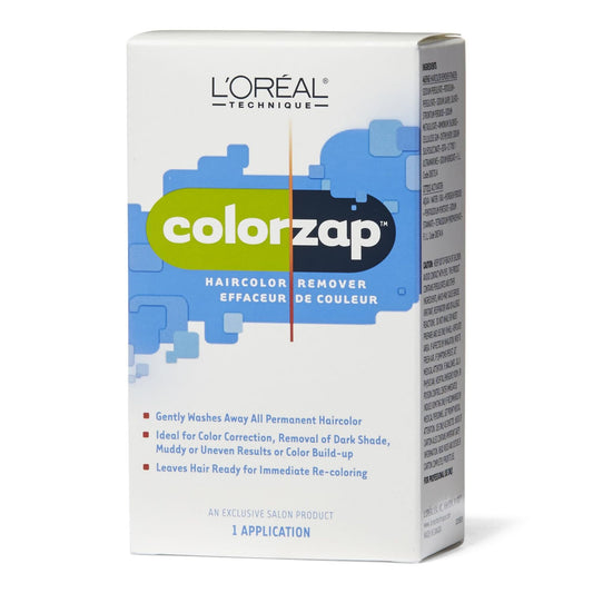 L'Oréal Technique ColorZap Hair Color Remover - Leaves Hair Ready For Immediate Recoloring, Ideal For All Color Corrections