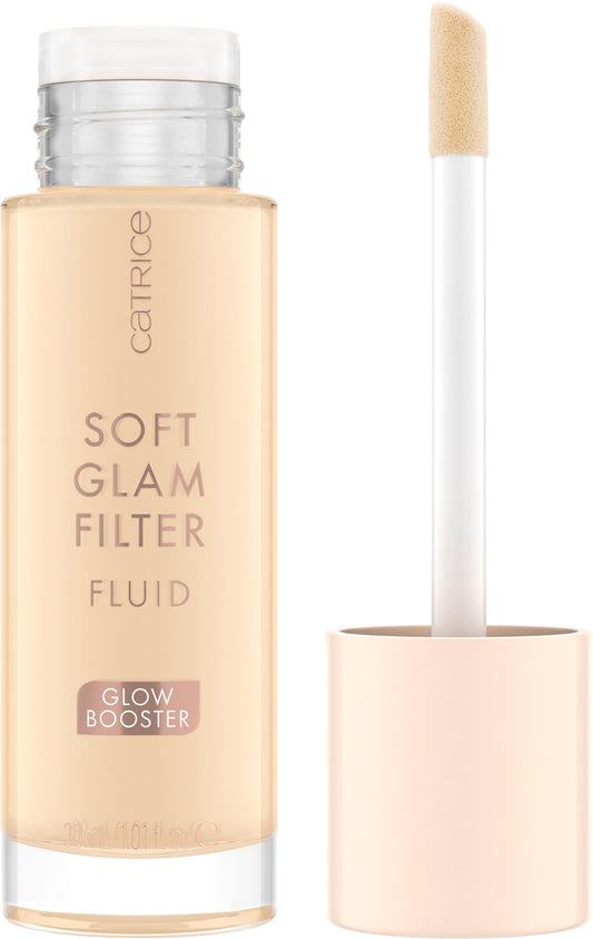 Catrice | Soft Glam Filter Fluid | Luminous Make Up Base & Highlighter for Radiant Complexion | With Vitamin E & Squalene | Vegan & Cruelty Free (02 | Fair)
