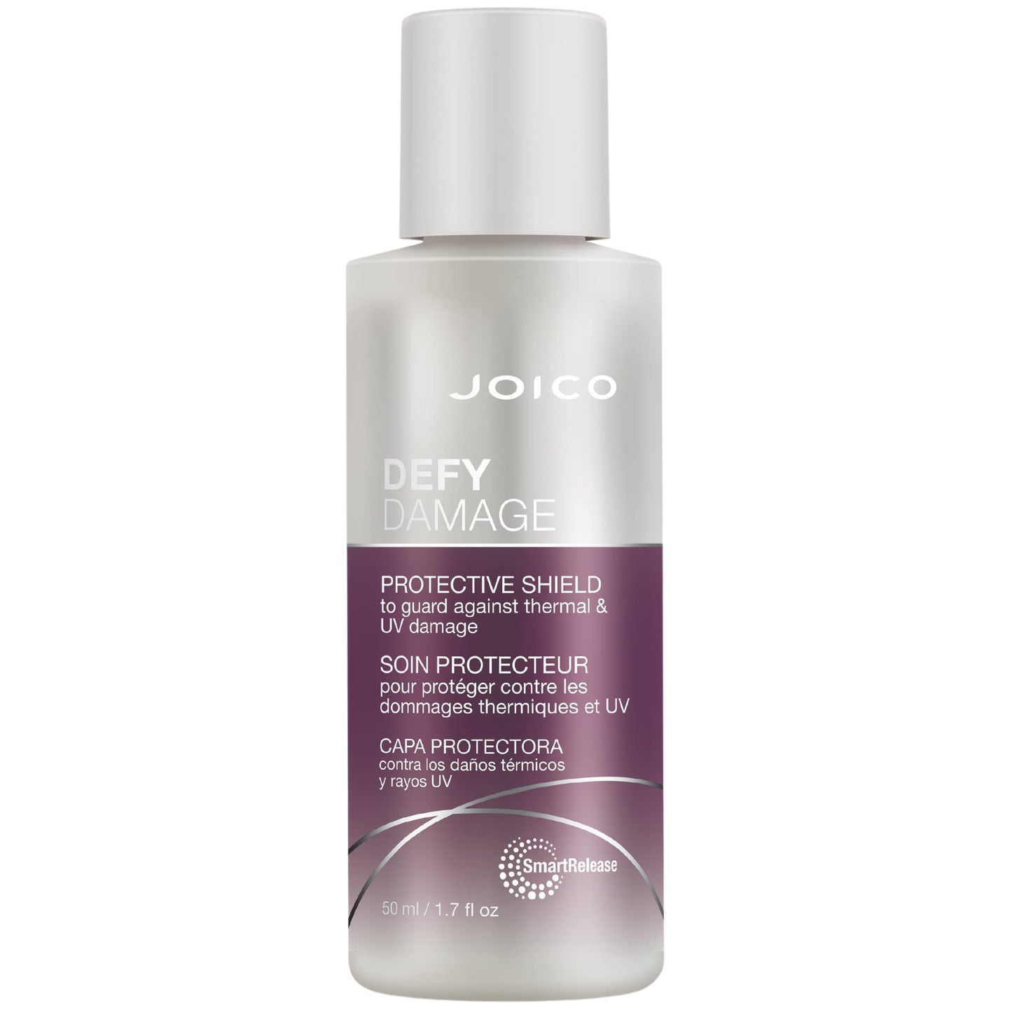 Joico Defy Damage Protective Shield | For Damaged, Color-Treated Hair | Protect Against UV & Thermal Damage | Strengthen Bonds & Preserve Hair Color | With Moringa Seed & Arginine | 1.7 Fl Oz