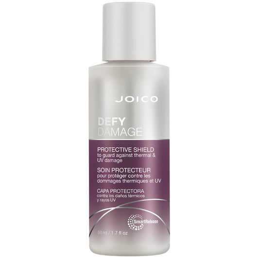 Joico Defy Damage Protective Shield | For Damaged, Color-Treated Hair | Protect Against UV & Thermal Damage | Strengthen Bonds & Preserve Hair Color | With Moringa Seed & Arginine | 1.7 Fl Oz
