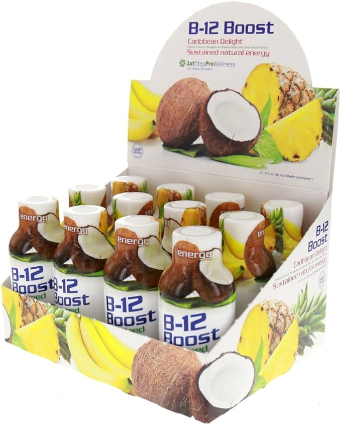 High Performance Fitness B-12 Boost, 12-2oz Bottles