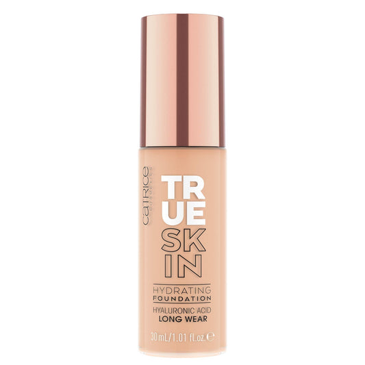 Catrice | True Skin Hydrating Foundation | Lightweight Buildable Coverage with Hyaluronic Acid and Watermelon Seed Oil | Vegan & Cruelty Free (015 | Warm Vanilla)