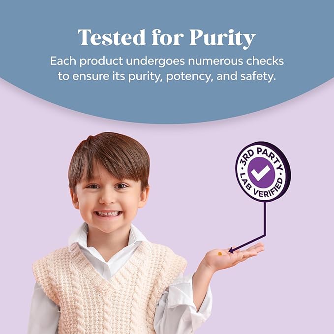 Kids Immunity Support Gummies - Delicious Vitamin C with Zinc and Echinacea Immune Booster Gummies for Kids - Vegan Gluten Free and Gelatin Free Chewable Gummy Vitamin Supplement for Children