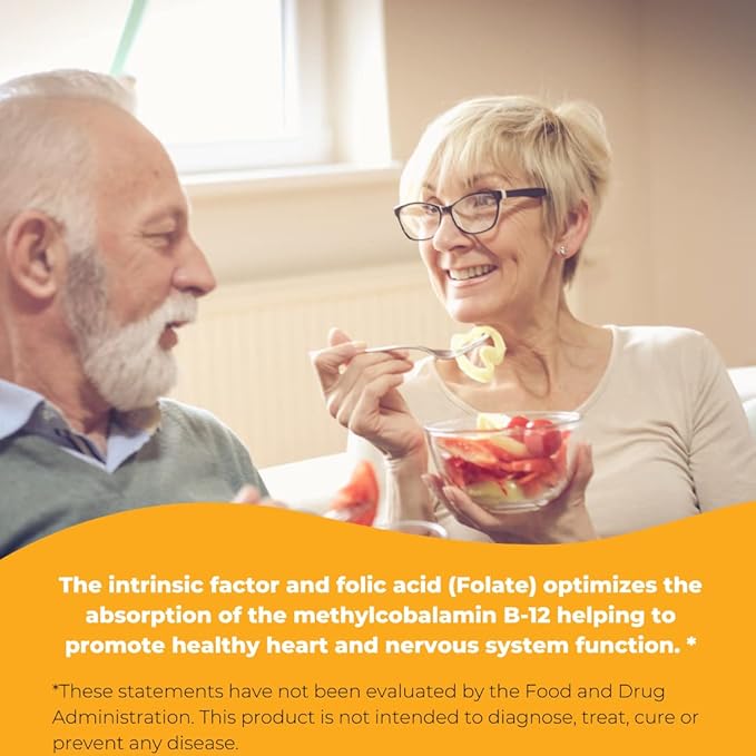 Intrinsic Factor with Folic Acid and Vitamin B-12 1000mcg - 120 Capsules