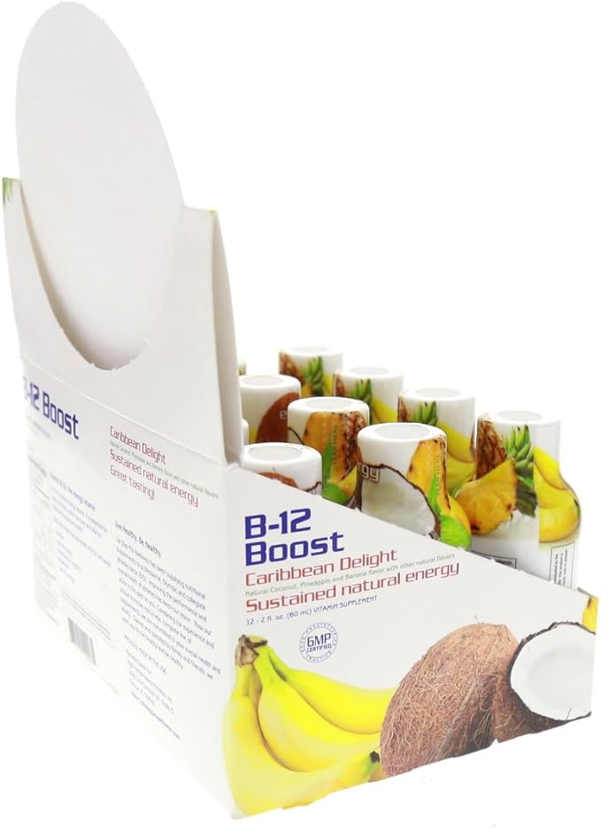 High Performance Fitness B-12 Boost, 12-2oz Bottles