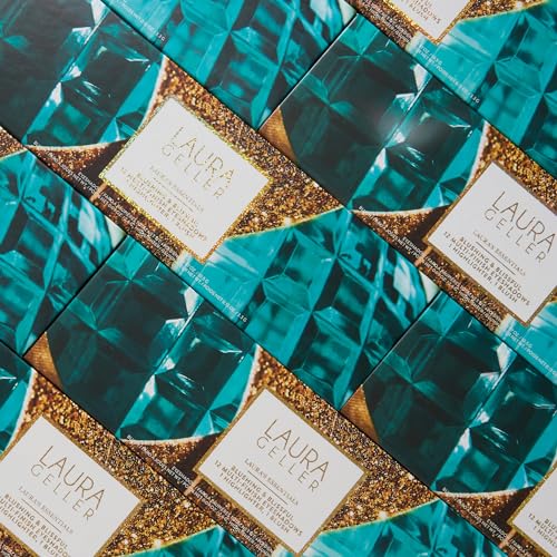 LAURA GELLER NEW YORK Laura's Essentials Blushing & Blissful 12 Multi-Finish Eyeshadows 1 Highlighter, 1 Blush Full Face Palette