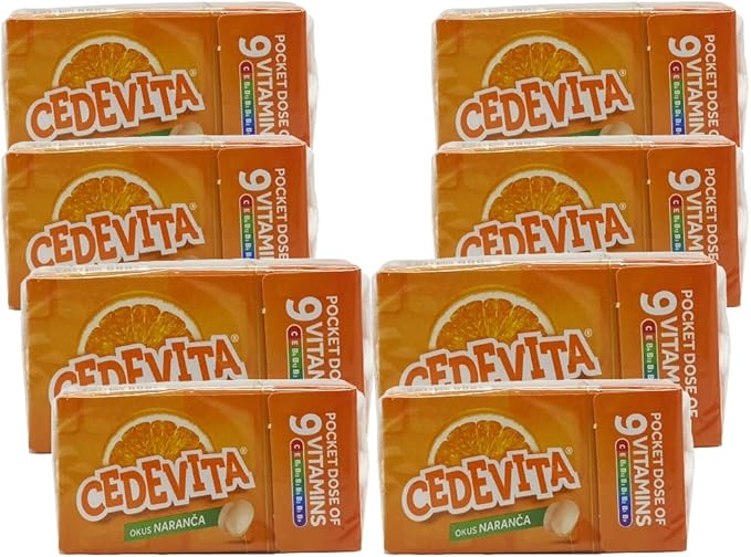Cedevita Multivitamin Healthy and Sweet Candies (Orange) - 8 boxes
