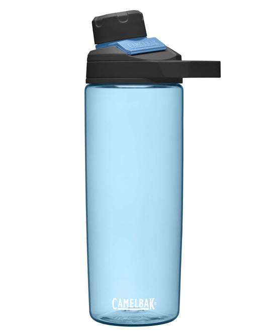 CamelBak Chute Mag BPA Free Water Bottle with Tritan Renew - Magnetic Cap Stows While Drinking, 20oz, True Blue