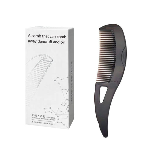 KFASANOMDZ Hair Comb, Dandruff Removal Comb Plastic, All Hair Types, Manual, for People with Dandruff Problems