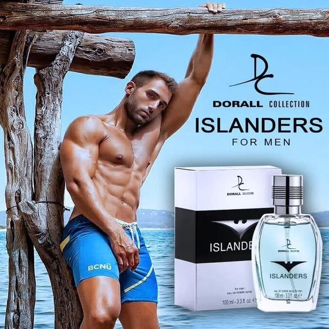 ISLANDERS BY DORALL COLLECTION COLOGNE FOR MEN 3.3 OZ / 100 ML EAU DE TOILETTE SPRAY by Dorall Collection