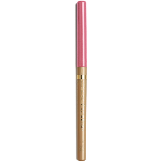 L'Oreal Paris Colour Riche Lip Liner Pencil, Creamy Lip Liner with Omega 3 and Vitamin E, 708 All About Pink (Neutral Rose Pink)