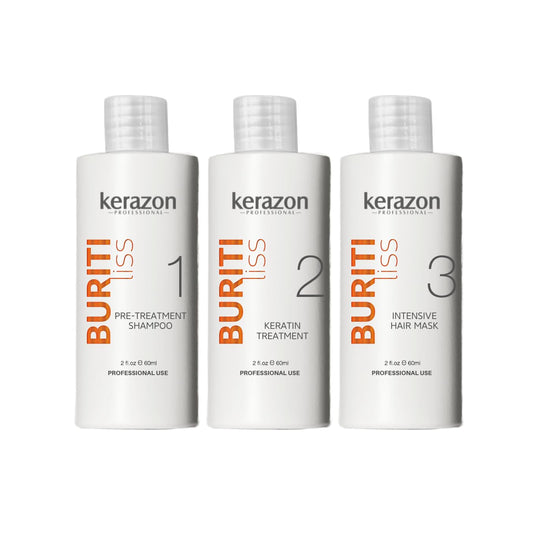 Kerazon Buriti Liss Keratin Treatment Kit 2oz/60ml - For all hair types