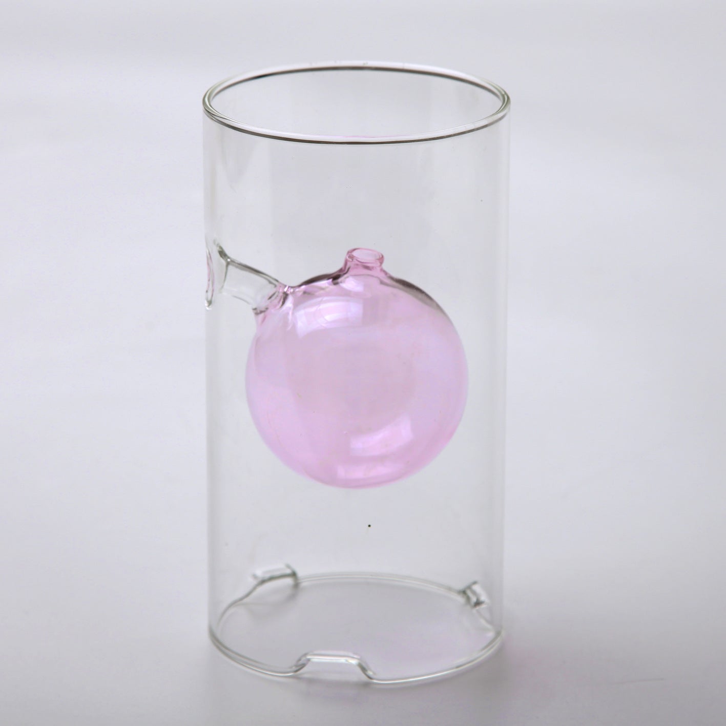 Creative Glass Cylindrical Oil Lamp Home Decoration
