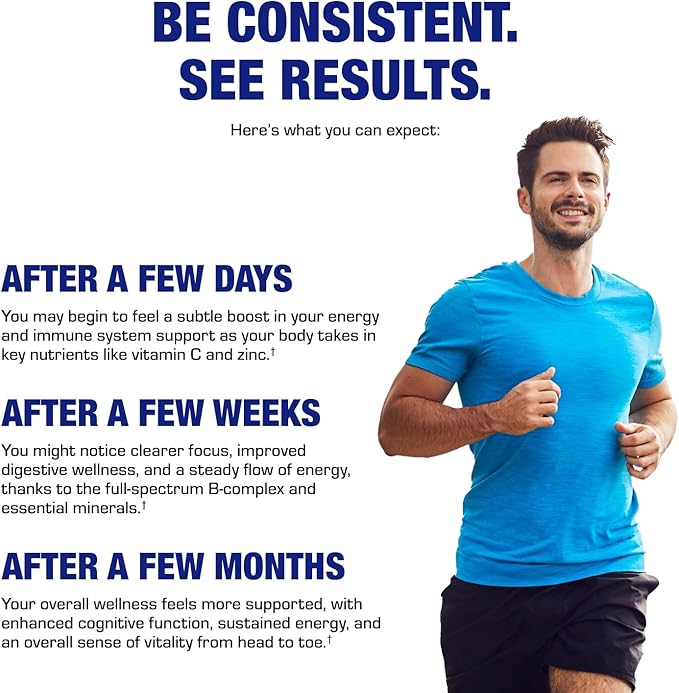 Iron Free Multivitamin for Women 50 and Over - Gentle Easy to Digest Over 50 Multivitamin for Men & Women with 30 Nutrients for Comprehensive Wellness & Immune Support - Made in The US - 30 Servings