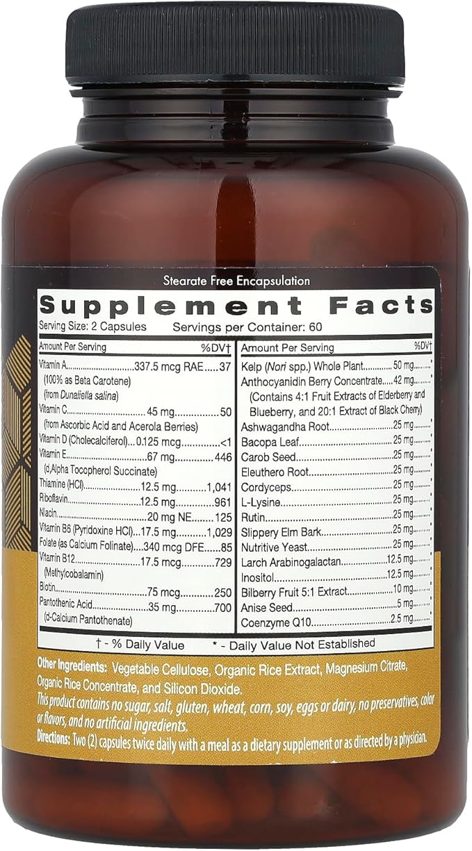 D'Adamo Personalized Nutrition - Polyvite B 120 vcaps