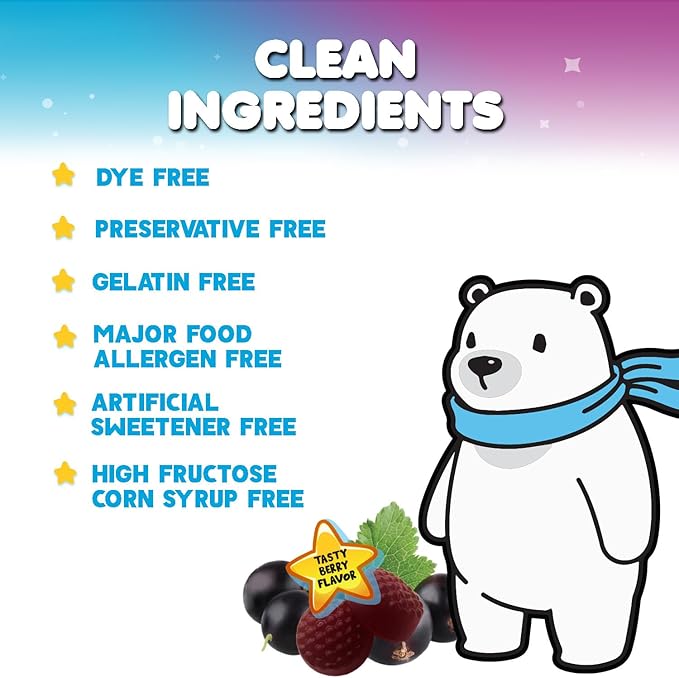 Children's Daily Immune Support Gummies with Real Elderberry + Vitamin C & Zinc to Support Kids Healthy Immune System, Natures Sambucus Elderberry Gummy, Chewable Supplement, Gluten-Free, 120 Gummies