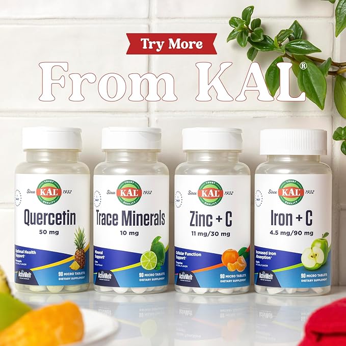 KAL GABA L-Theanine Stress B Lozenge, B Complex Vitamin Supplement, Healthy Relaxation, Mood & Focus Support, Natural Mango Tangerine Flavor, Vegan, 50 Servings, 100 Lozenges