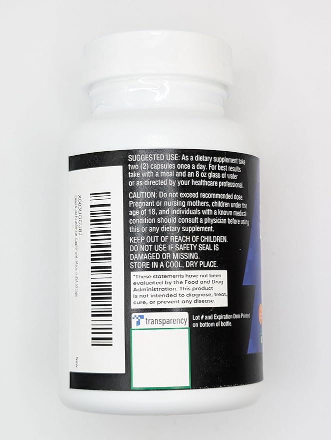 Clean Nutraceuticals Nattokinase 4000 FU Serrapeptase 120000 SPU Lumbrokinase Enzyme Supplement with Bromelain Papain Papaya Enzymes Rutin Extract Amla Magnesium Vitamin B6 & VIT C Capsules - 3Pack