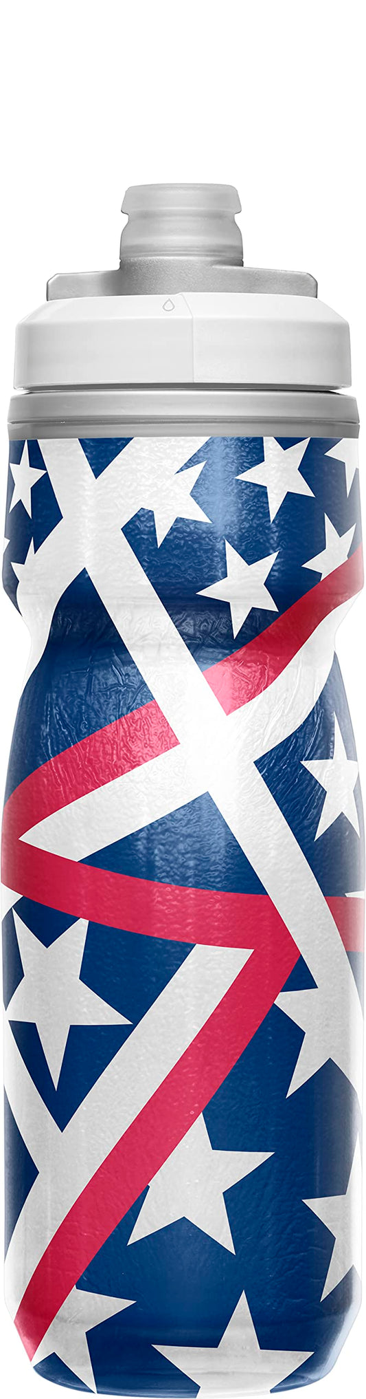 CamelBak Podium Chill Insulated Bike Water Bottle - Easy Squeeze Bottle - Fits Most Bike Cages - 21oz, U.S.A