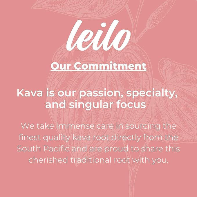 LEILO | Kava Powered Sparkling Relaxation Drink | Raspberry Hibiscus 12-Pack - Non-ALC Calming Beverage | 12 fl oz Cans (Pack of 12)