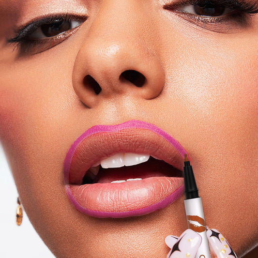 COOL STORY Matte Lip Liner Pencil - Waterproof, Non-Fading, Long-Lasting Plump Effect for Fuller Lips Makeup, Soft & Smooth Texture Easy Glide Lipstick (13#, Pack of 1)