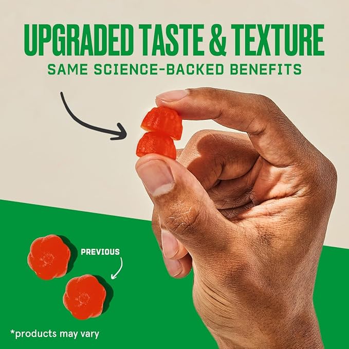 Bulletproof Sugar-Free Tropical Energy Gummies, 60 Count, Supplement for Daily & Sustained Energy with 100mg CoQ10, Daily Value of B12, 100mg Brain Octane Oil