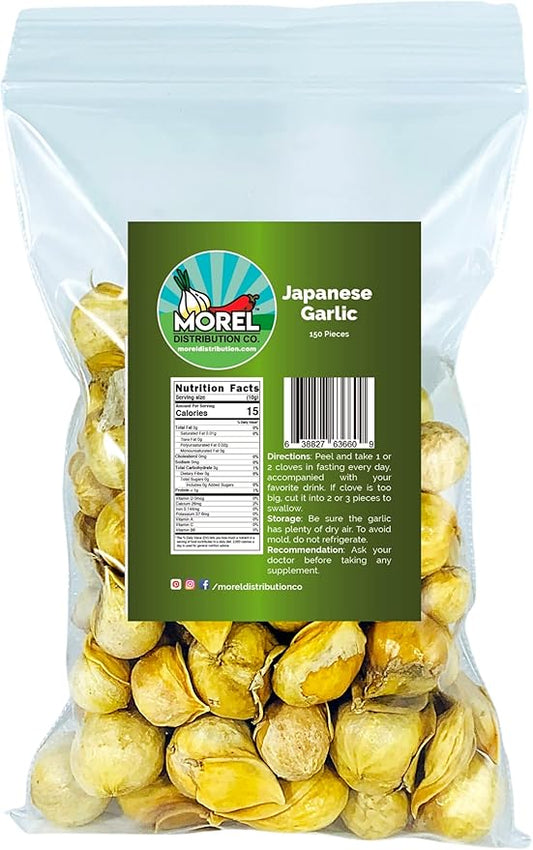 Japanese Garlic//AJO Japones (100% Natural!!) Choose Your Count per: (30-60-130-150-250-400) (150)