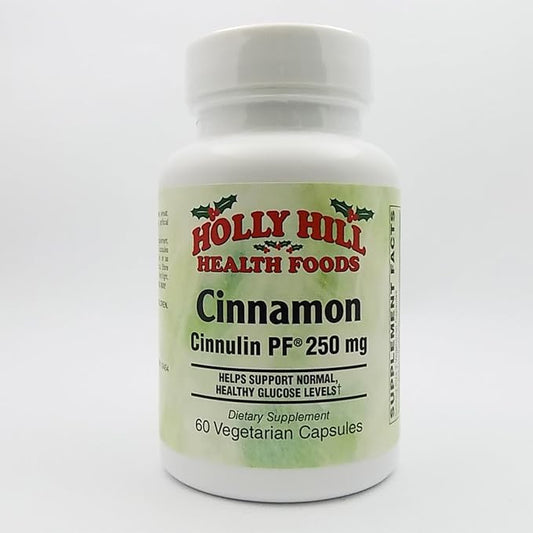 Cinnamon, Cinnulin PF 250 MG, 60 Vegetarian Capsules