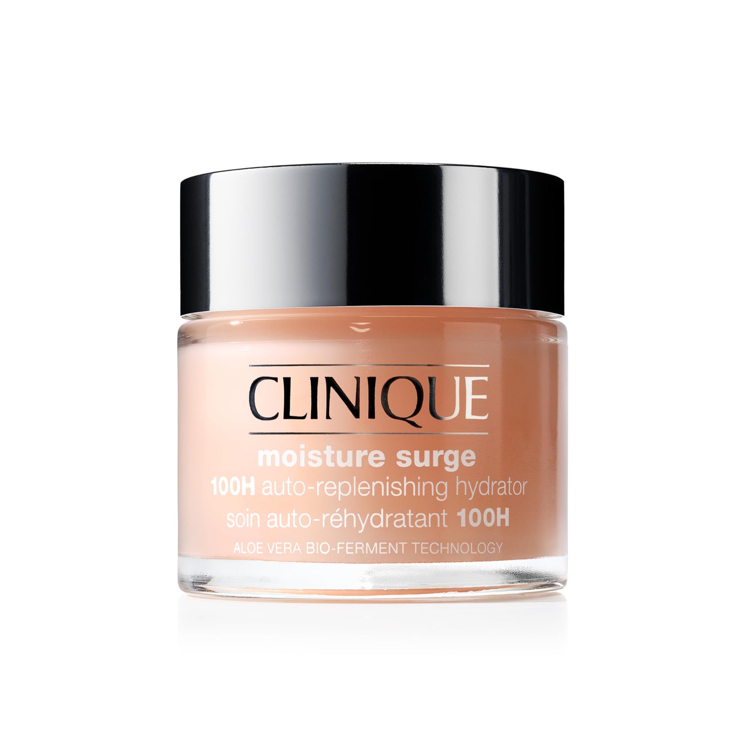 Clinique Moisture Surge 100H Auto-Replenishing Hydrator Oil Free Face Moisturizer With Hyaluronic Acid For All Skin Types | Hydrating + Moisturizing, 2.5 Fl Oz