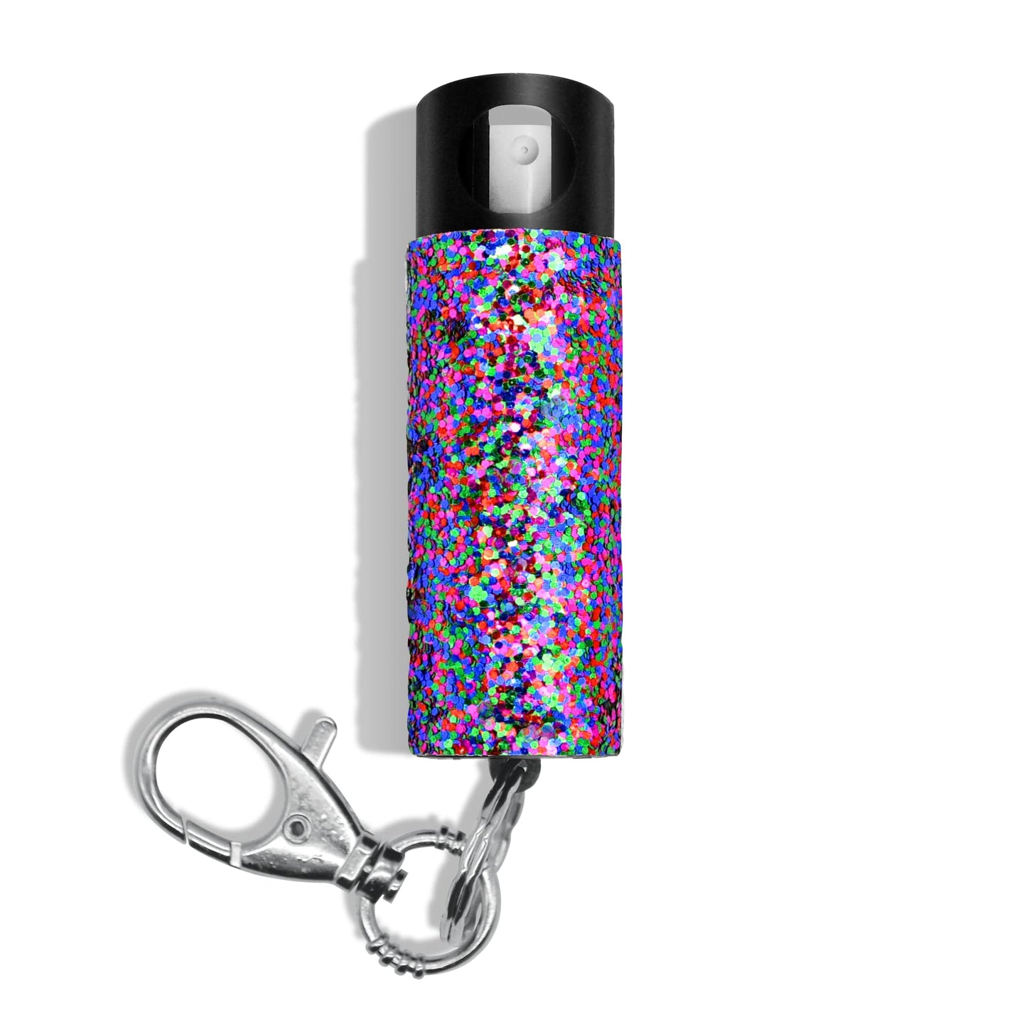 Guard Dog Security Bling it On Pepper Spray, Keychain with Safety Twist Top, Mini and Easy Carry, Lightweight and Fashionable, Maximum Police Strength OC Spray, 16 Feet Range, 0.5 fl oz