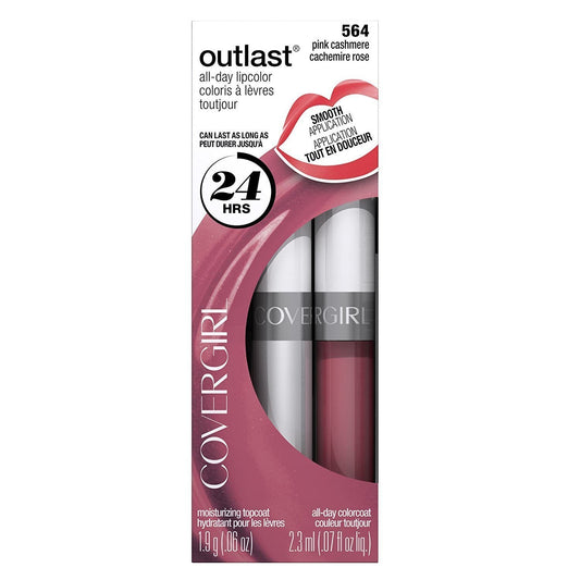 COVERGIRL Outlast All-Day Moisturizing Lip Color Pink Cashmere 564, .13 oz (packaging may vary)