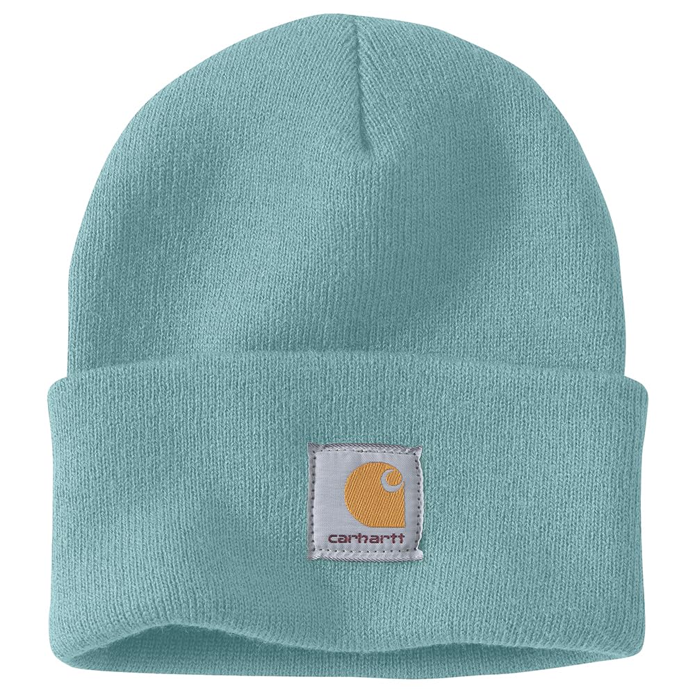 Carhartt Men's Knit Cuffed Beanie (Closeout), Pastel Turquoise
