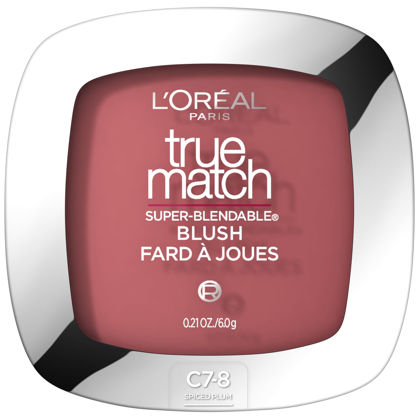 L'Oreal Paris True Match Super-Blendable Blush, Spiced Plum, 0.21 oz.