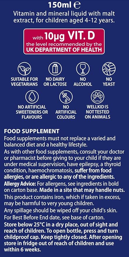 by Vitabiotics Multi-Vitamin Liquid 150ml
