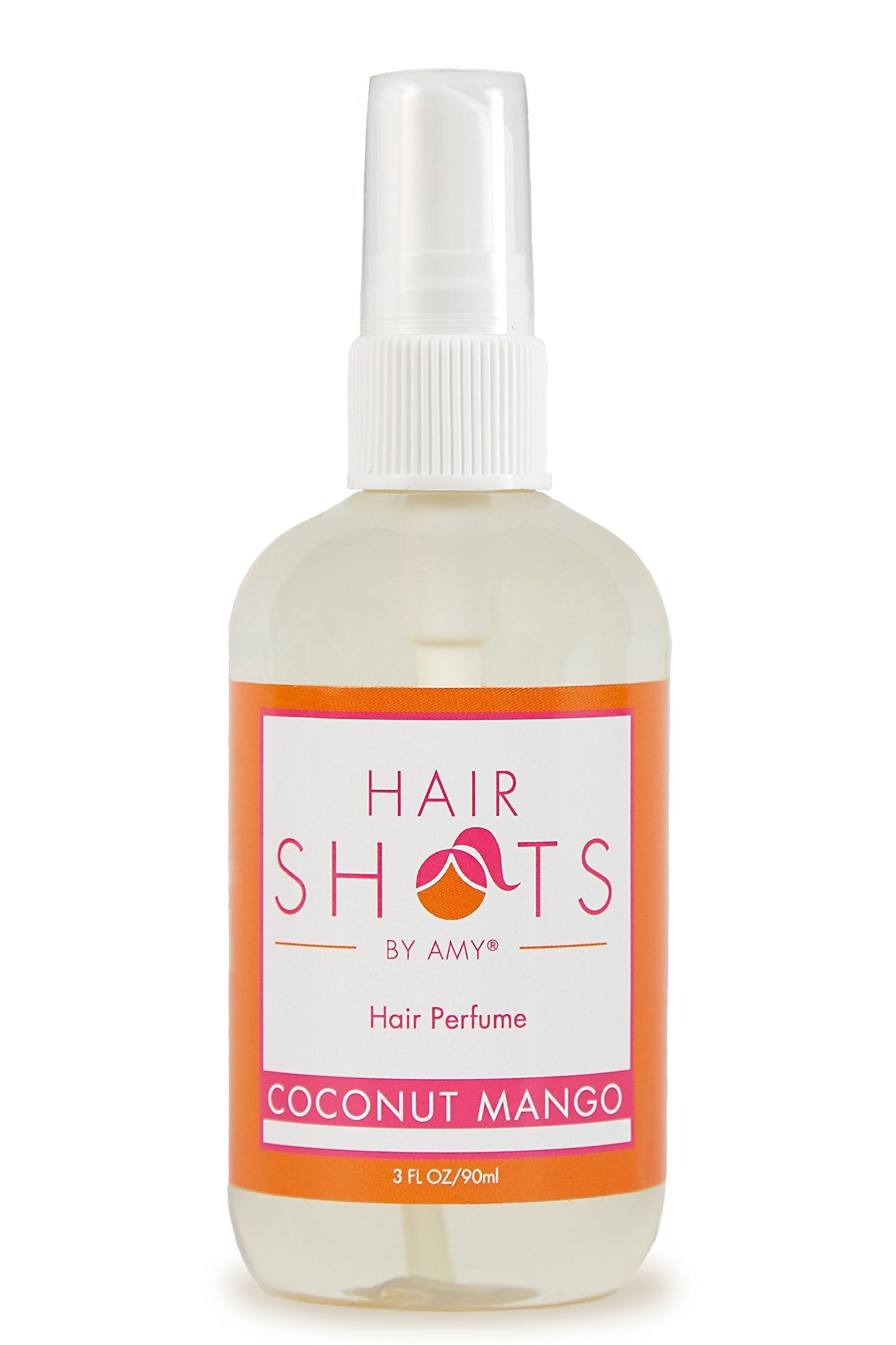 Hair Shots Coconut Mango Perfume Quality Heat Activated 3 oz Hair Fragrance