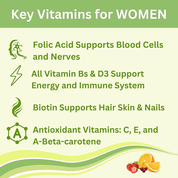 Greenfield Nutritions Halal Multivitamins for Adults | 90 Halal Vitamins for Women & Men | All Essential Gelatin Free Halal Gummy Vitamin, Mineral, Folic Acid, Biotin, Gluten Free, Non-GMO, Vegetarian