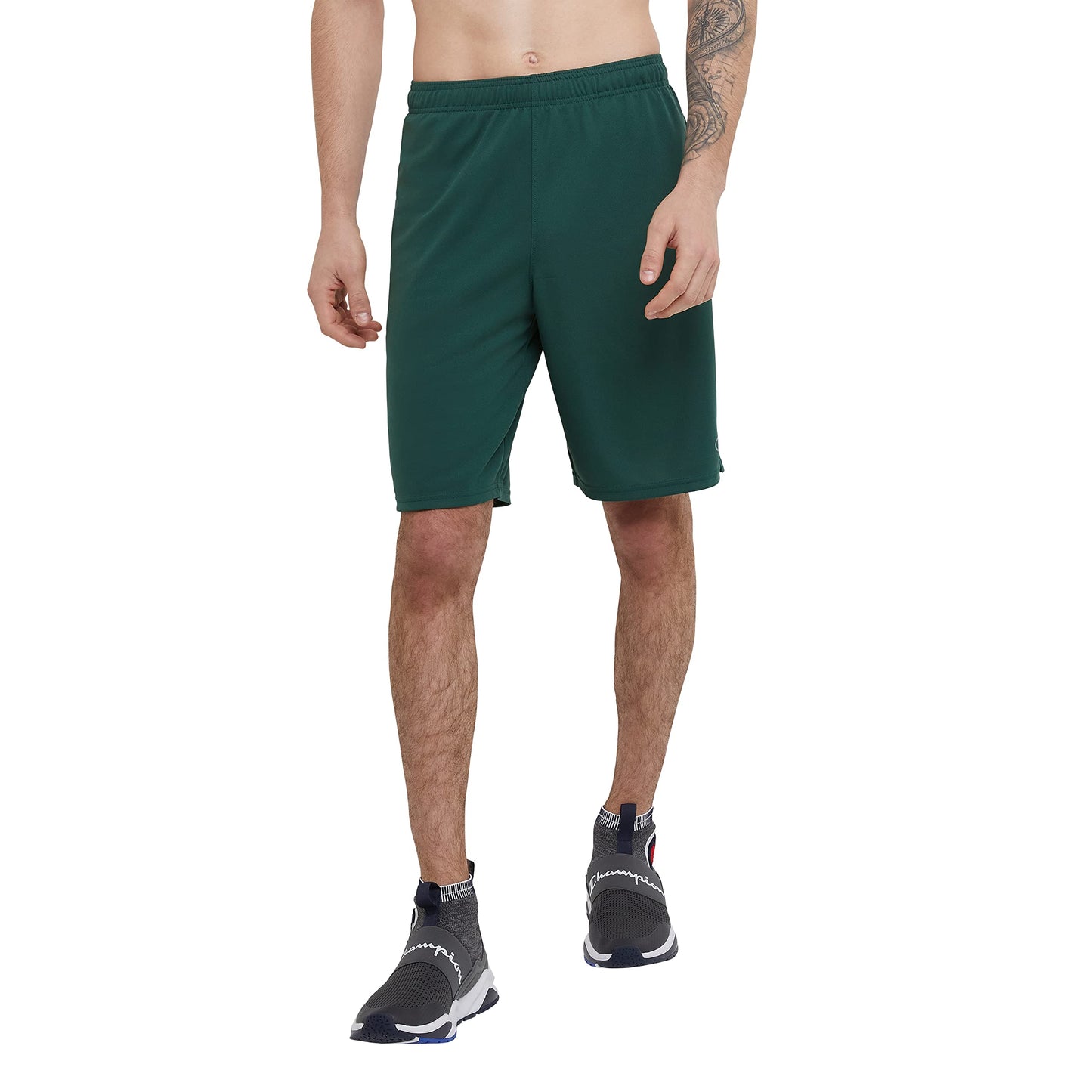 Champion mens 10" Core Training Short, Team Dark Green, Small US