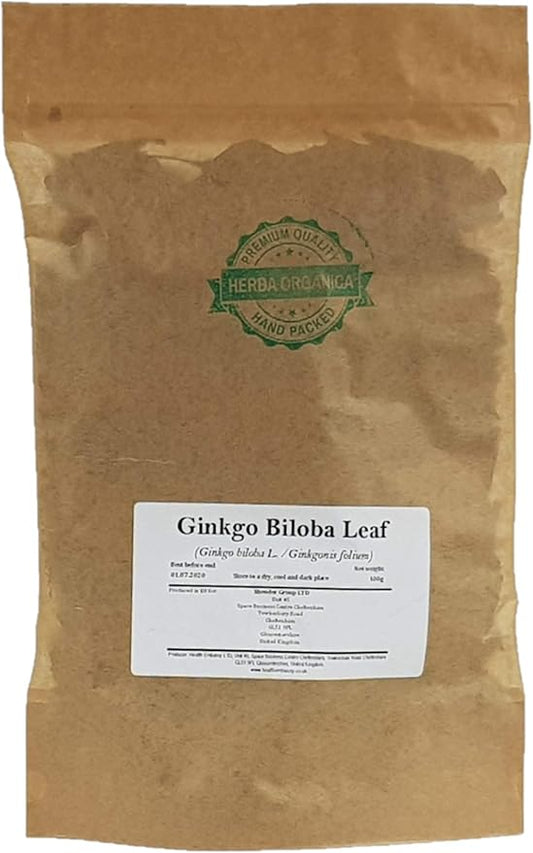 Herba Organica Ginkgo Biloba Leaf - Ginkgo Biloba L - Herbal Tea (100g)