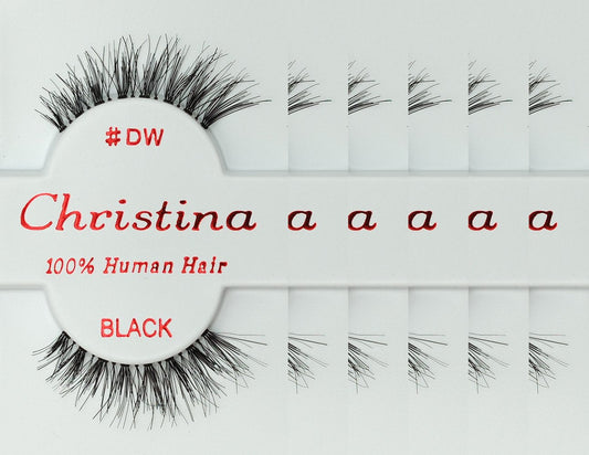 Christina 6 Pack False Eye Lashes Style DW