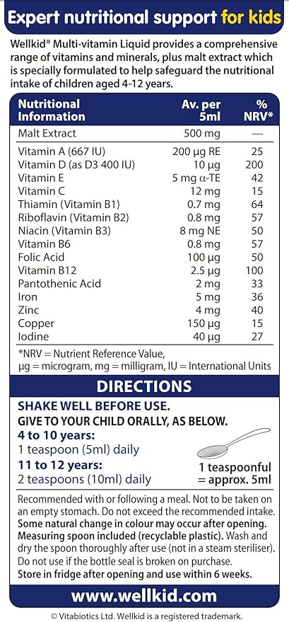 by Vitabiotics Multi-Vitamin Liquid 150ml