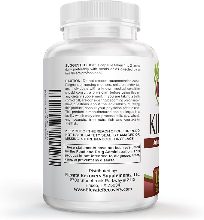 Kidney-Pro: with 21 Kidney Health Supplements in 1 Formula (Total Kidney Support),120 capsules.