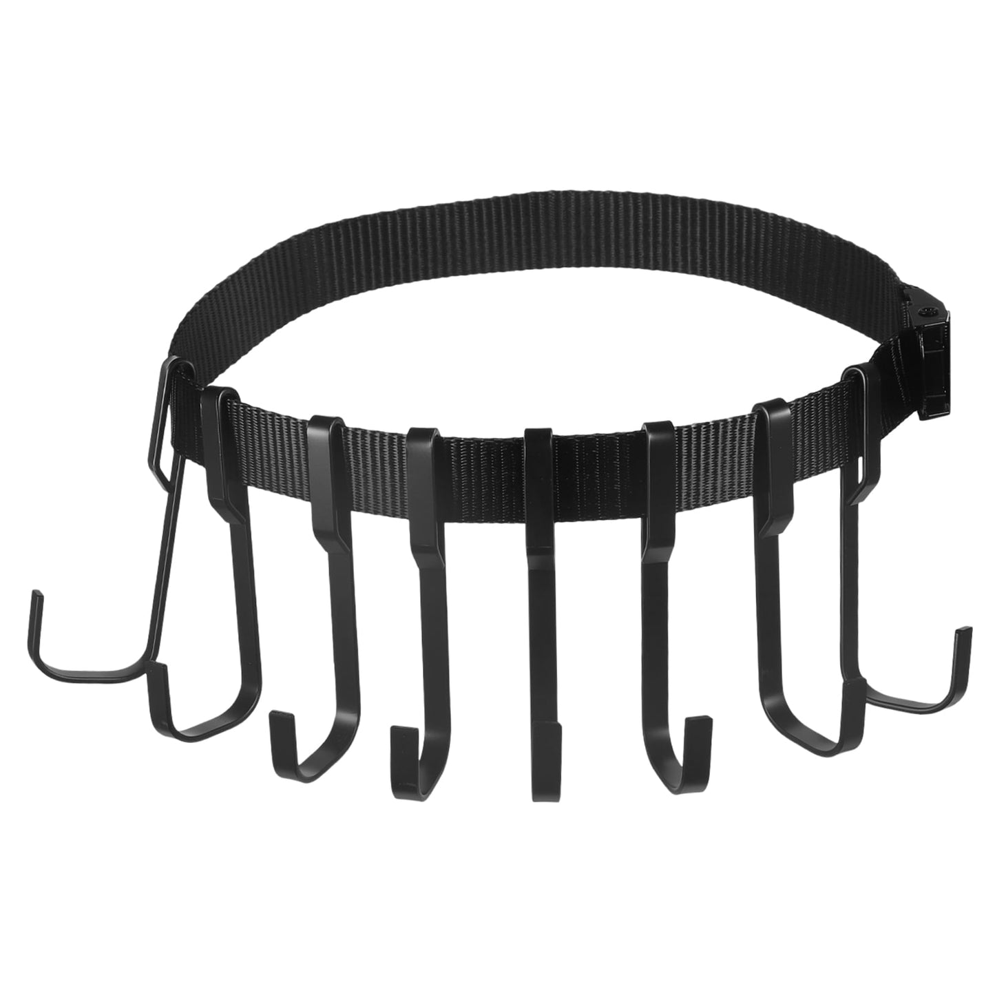 CIMAXIC 1 Set of Tree Stand Gear Hangers Hooks Black for Mountaineering