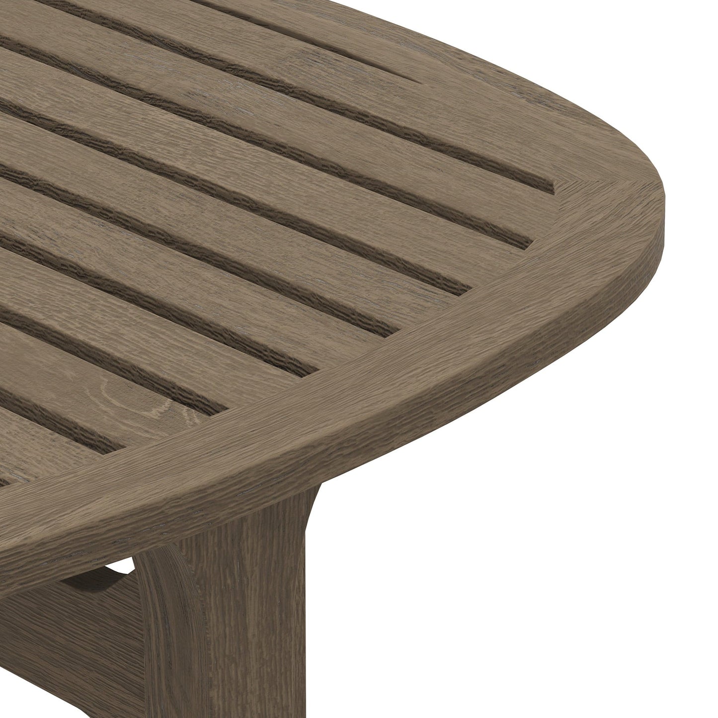 Coffee Side Table, Brown, Teak Wood, Outdoor Patio Balcony Cafe Bistro Garden Hospitality Restaurant, Modern Contemporary, HB37905