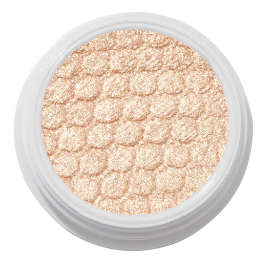 ColourPop Super Shock Shadow - High-Pigment, Crème-Powder Eye Makeup - Single Glitter Eyeshadow with Zero Fallout and Unique Bouncy Texture - Soft Golden Ivory Eyeshadow - Sunrise Hike (0.07 oz)