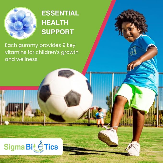 Kids Multivitamin Gummies - Bear-Shaped Kids Vitamin Gummies for Immune Support and Growth - Non-GMO, Vegetarian Daily Gummies - Exciting Flavors - Multivitamins for Kids - 45 Servings