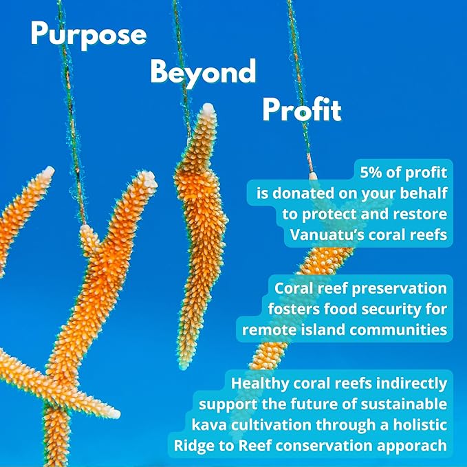 Instant Kava Tea Powder Kelai - Volcano Island’s Secret - 12+ Servings - Noble Kava Juice from Epi Island Vanuatu - Stress Release & Mood Support - Non-Habit Forming - Easy Mix 30:1 Concentrate