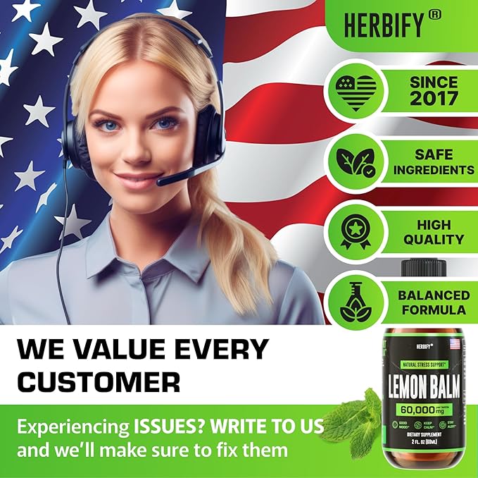 HERBIFY Bundle - K2 and D3 Drops & Lemon Balm Tincture - Bone Strength & Mood Boost